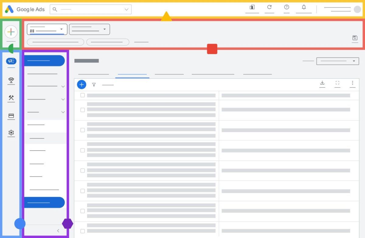 Скріншот інтерфейсу Google Ads, що показує процес створення нової медійної кампанії, з виділеним вибором опцій